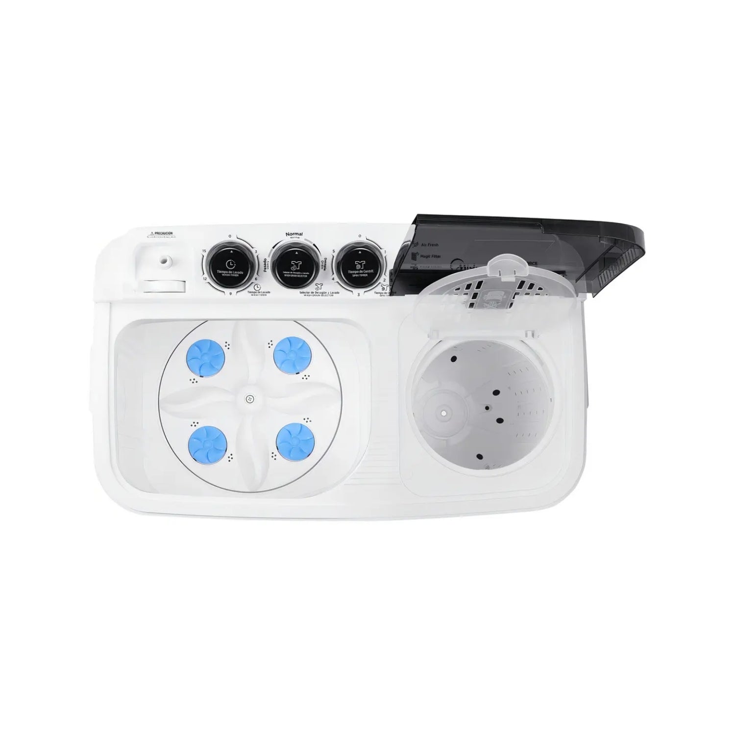Lavadora Midea 11 Kg Semiautomatica