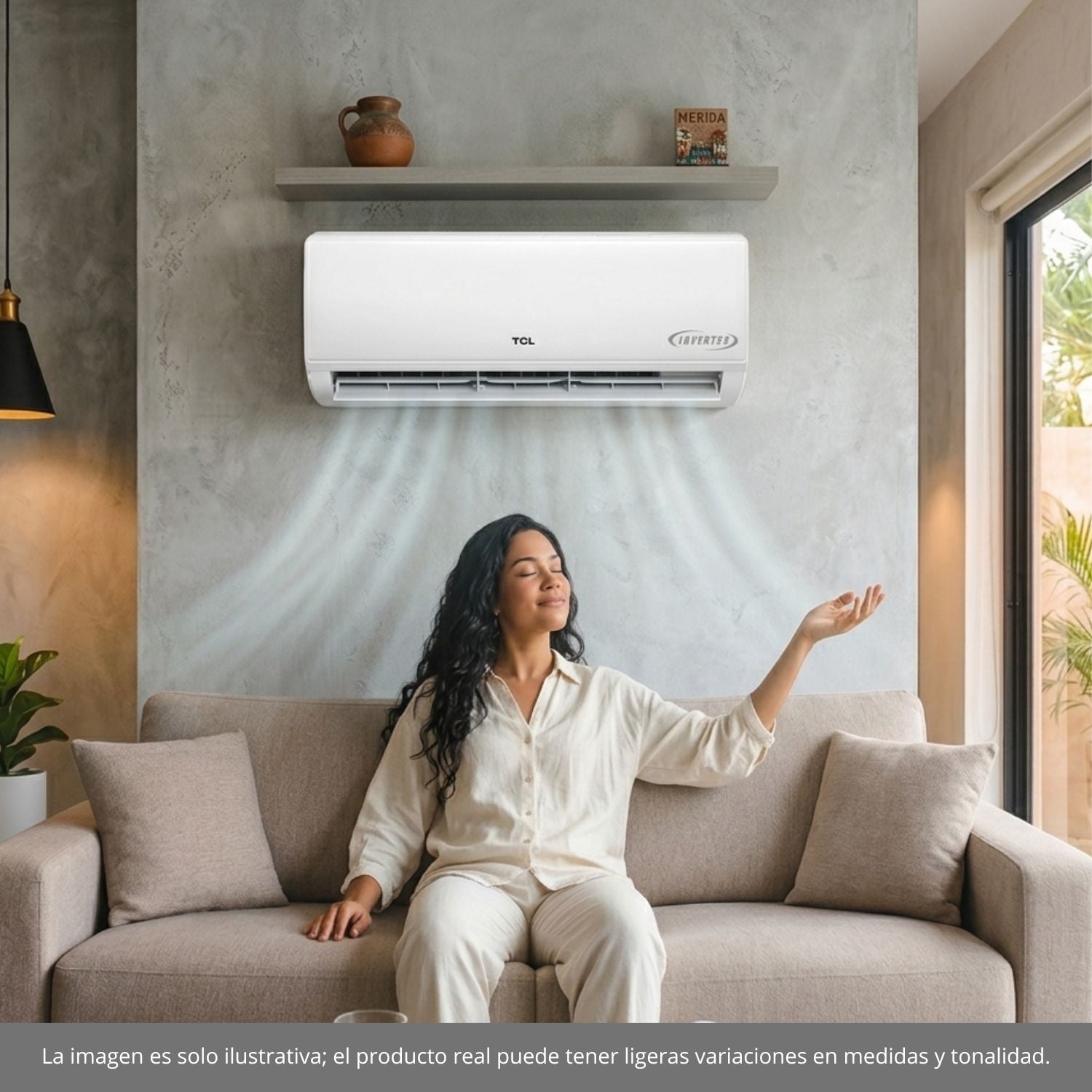 Minisplit Inverter TCL 12,000 BTU 110V Solo Frío S12P-ECV13