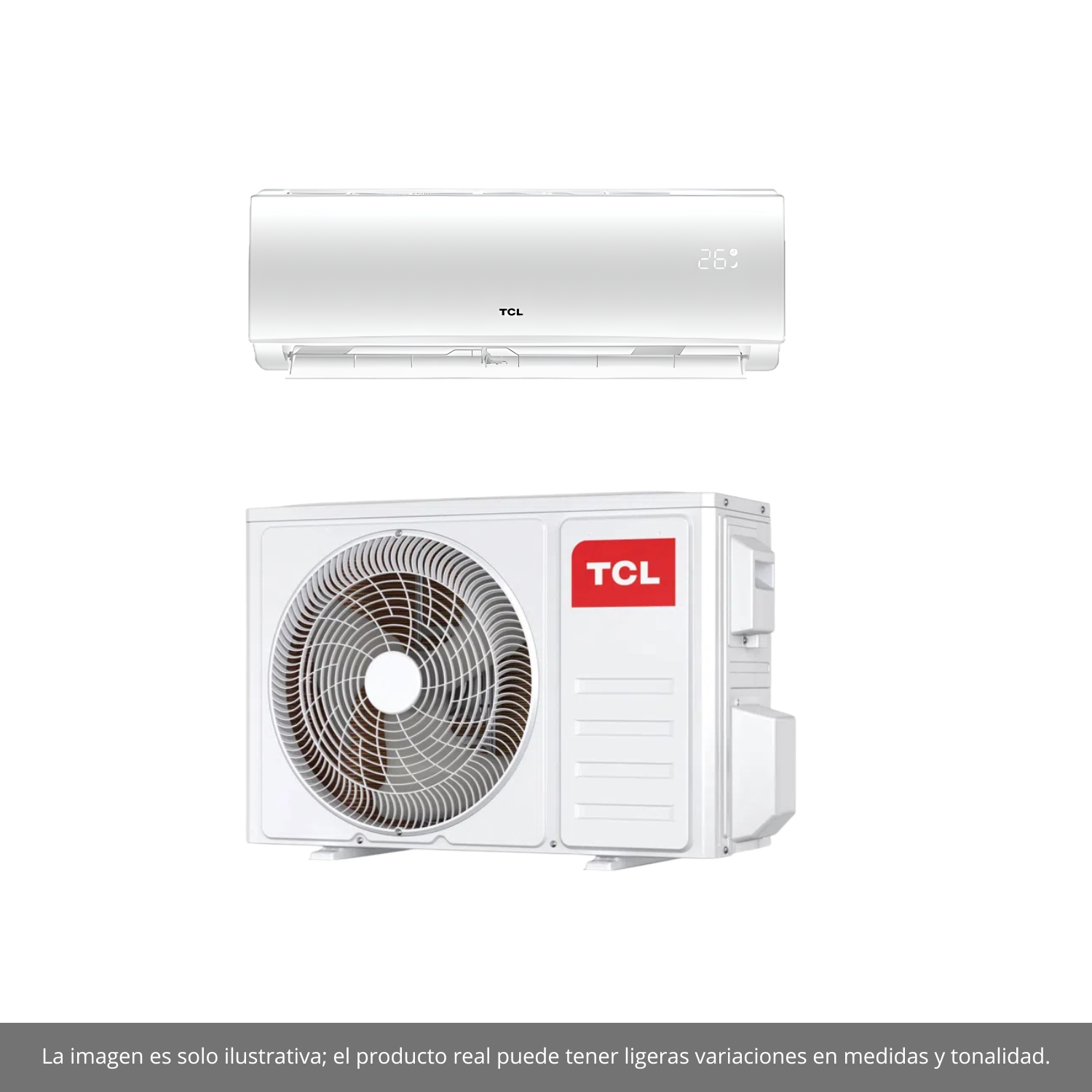 Minisplit  Estándar TCL 12,000 BTU 110V Solo Frío S12P-ECF12