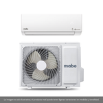 Minisplit Inverter Mabe 12,000 BTU Frío/Calor 110v MMI12HABWCA32BM2
