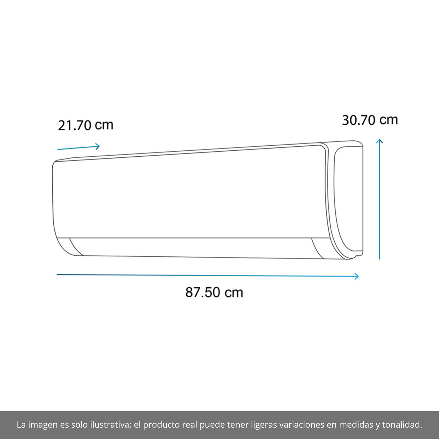 Minisplit Inverter Mabe 18,000 BTU Frío/Calor MMI18HDBWCA6M8