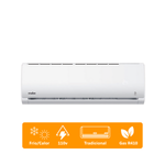 Minisplit Tradicional Mabe 12,000 BTU Frío/Calor 110v MMT12HABWCAM3