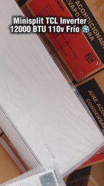 Minisplit Inverter TCL 12,000 BTU 110V Solo Frío S12P-ECV13