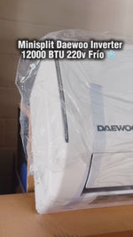 Minisplit Inverter Daewoo 12,000 BTU 220V Solo Frío EBDIC102F